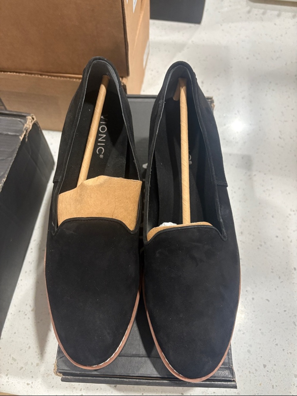 Vionic Willa Wedge Women's Slip-On Loafer Moc Wedge Shoes - Picture 7 of 7